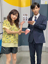 新人アナの秦令欧奈くん